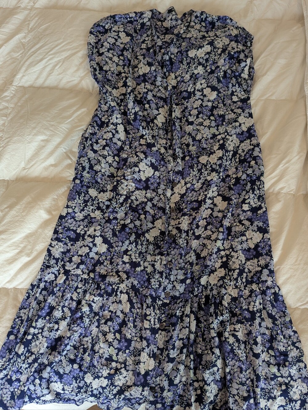 Madewell Floral Dress  M
